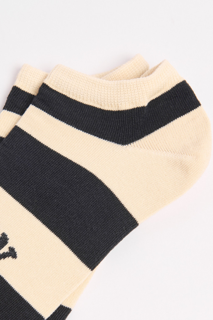 Medias tobilleras con diseño en jacquard