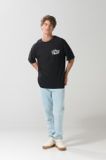 Camiseta negra oversize manga corta de Toy Story