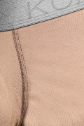 Bóxer en algodón brief-medio café con costuras planas