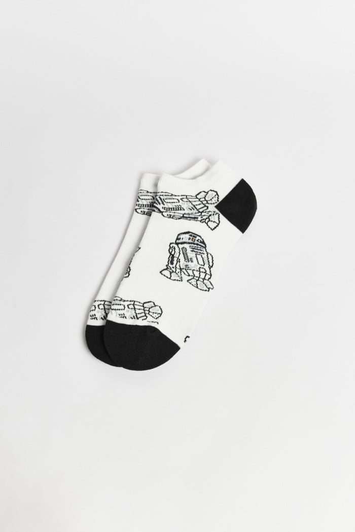 Medias en algodón cremas tobilleras de Star Wars