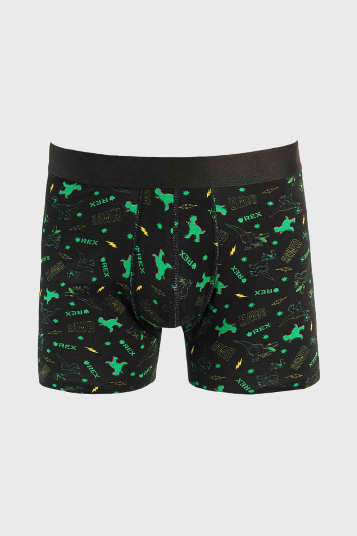 Bóxer brief-medio negro con diseños de Toy Story