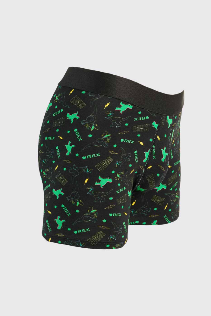 Bóxer brief-medio negro con diseños de Toy Story