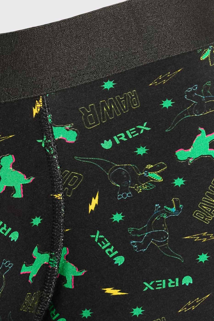 Bóxer brief-medio negro con diseños de Toy Story