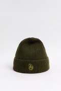 Gorro tejido verde con bordado de Harry Potter