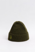 Gorro tejido verde con bordado de Harry Potter