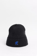 Gorro tejido azul oscuro con bordado de Harry Potter