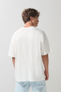 Camiseta manga corta oversize crema de Toy Story