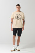 Camiseta de Looney Tunes kaki con cuello redondo

