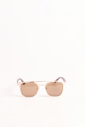 Gafas de sol, con marco en pasta y lente color moka.