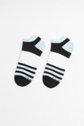 Medias tobilleras con diseño en jacquard