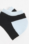 Medias tobilleras con diseño en jacquard