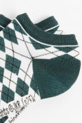 Medias verdes oscuras tobilleras de Harry Potter