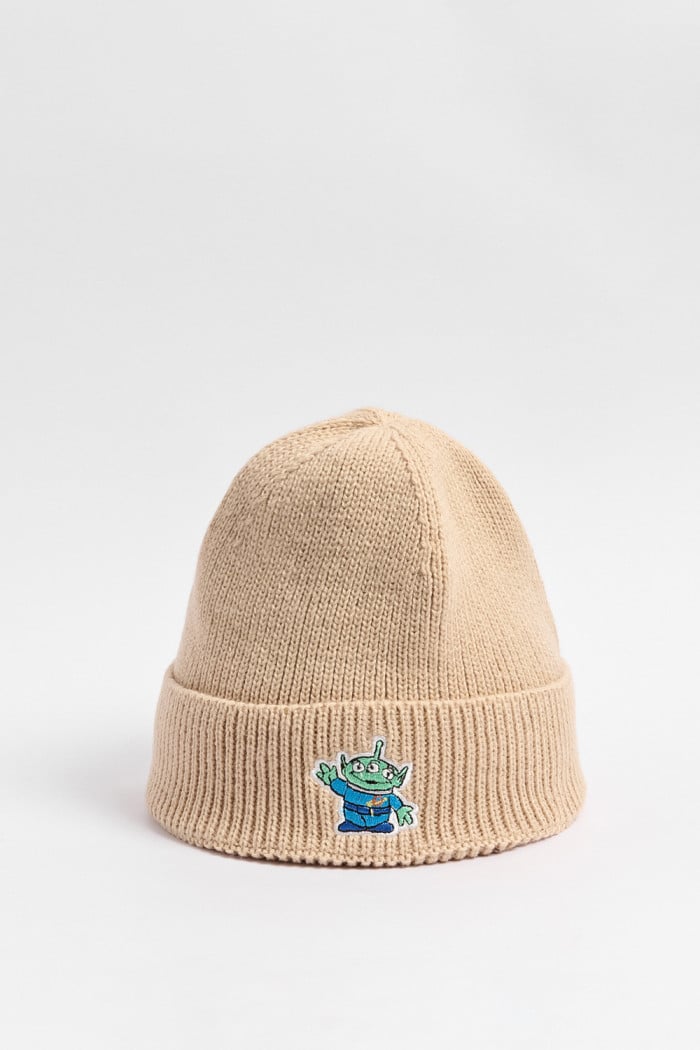 Gorro tejido kaki claro con arte de Toy Story