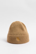 Gorro tejido kaki claro con bordado de Harry Potter