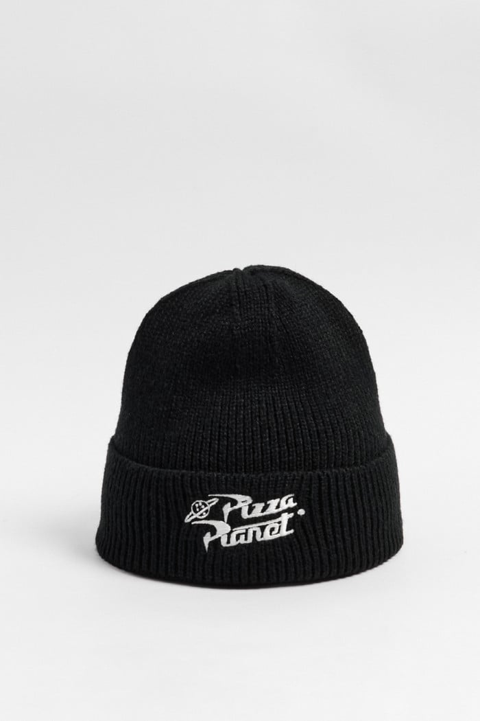 Gorro tejido negro con bordado de Toy Story