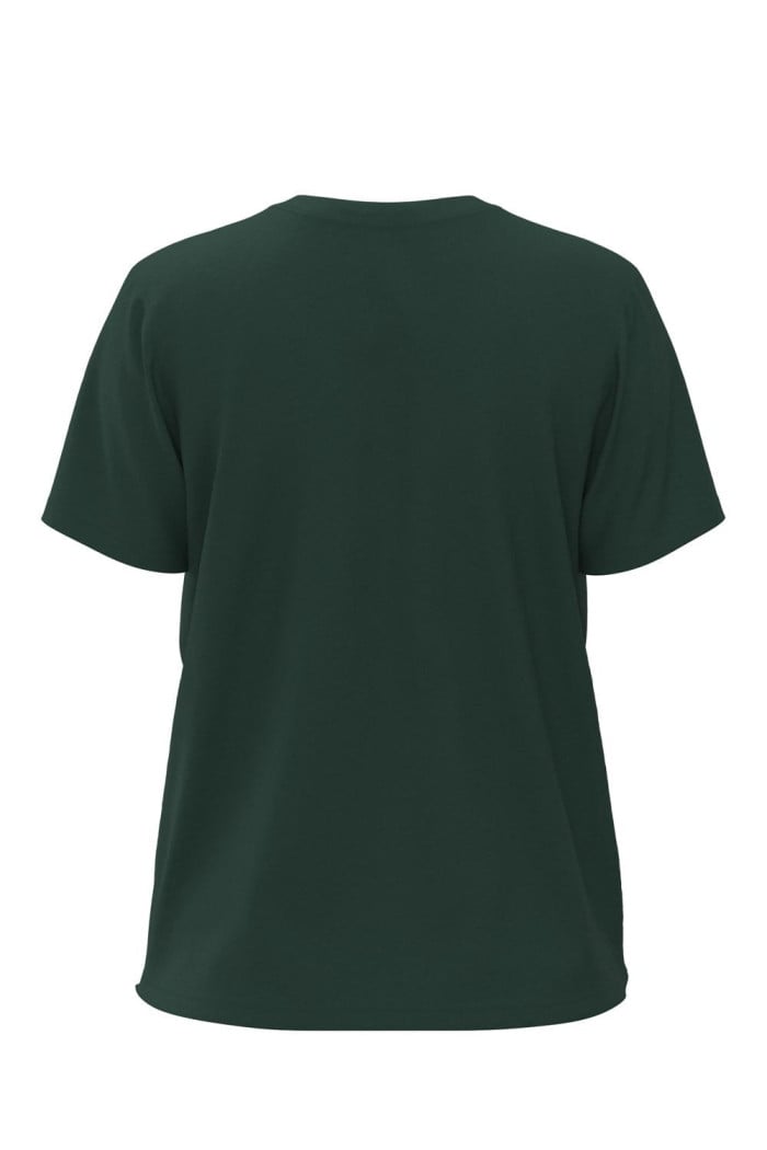Camiseta manga corta unicolor con texto college de Las Vegas