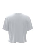 Camiseta unicolor crop top con diseño de Stranger Things