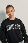 Sueter cuello redondo hombro rodado de Chicago