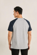Camiseta de Harry Potter unicolor con manga ranglan corta