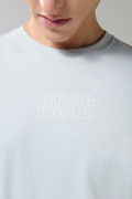 Camiseta oversize de Star Wars verde manga corta