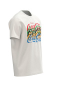 Camiseta manga corta con estampado de Coca Cola.