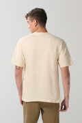 Camiseta kaki clara de Félix el Gato con manga corta