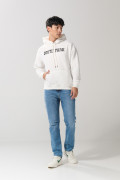 Buzo oversize crema de South Park con capota y bolsillo