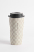 Vaso unicolor con tapa y diseño de Harry Potter