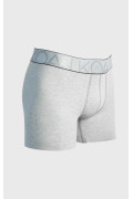 Bóxer midway brief-largo gris medio en algodón