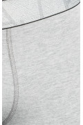 Bóxer midway brief-largo gris medio en algodón