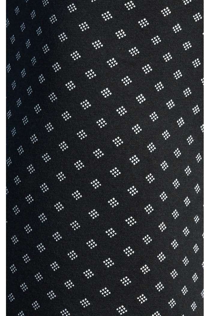 Bóxer azul midway brief-largo con diseños de rombos