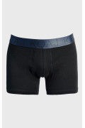 Bóxer brief-medio azul intenso con cintura elástica