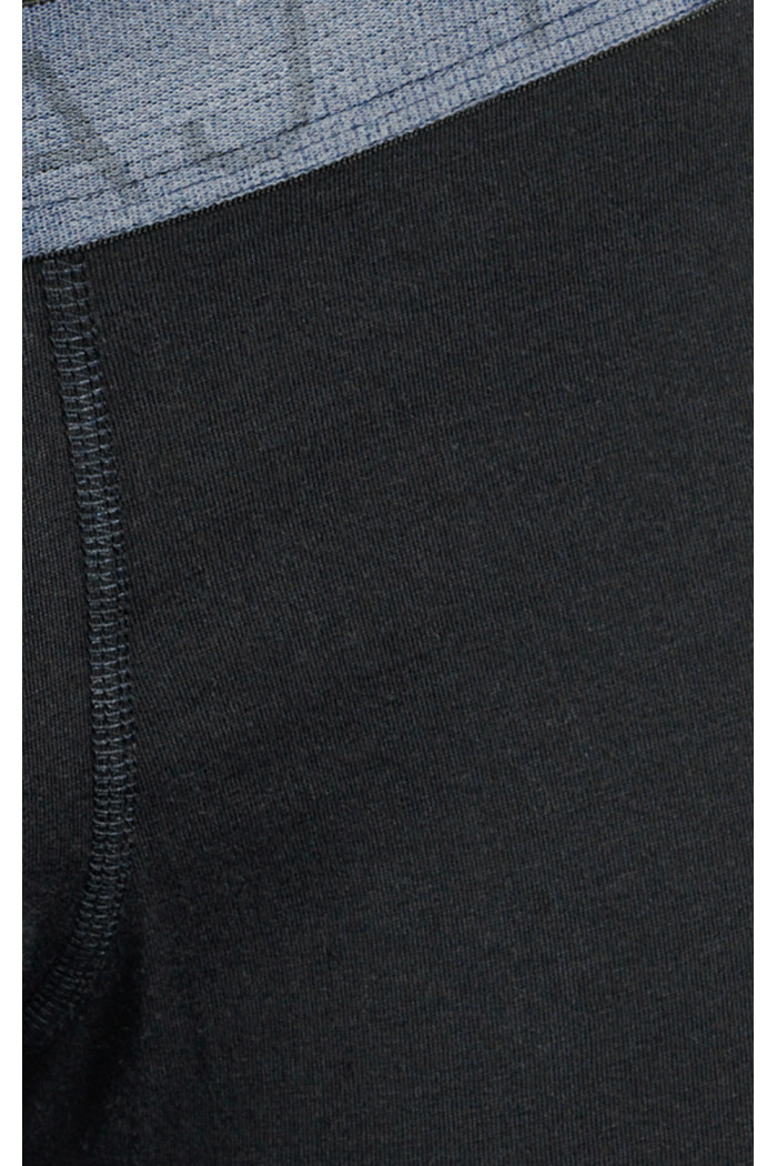 Bóxer brief-medio azul intenso con cintura elástica
