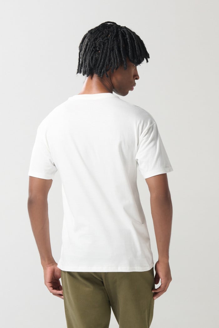 Camiseta manga corta crema en algodón de Scooby-Doo
