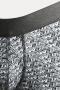 Bóxer brief-medio negro en algodón de Mickey