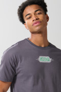 Camiseta de Star Wars gris intensa con cuello redondo
