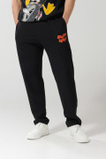 Pantalón negro tipo jogger con estampado de Looney Tunes