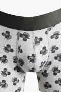 Bóxer gris brief-medio con estampados de Mickey