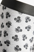 Bóxer gris brief-medio con estampados de Mickey