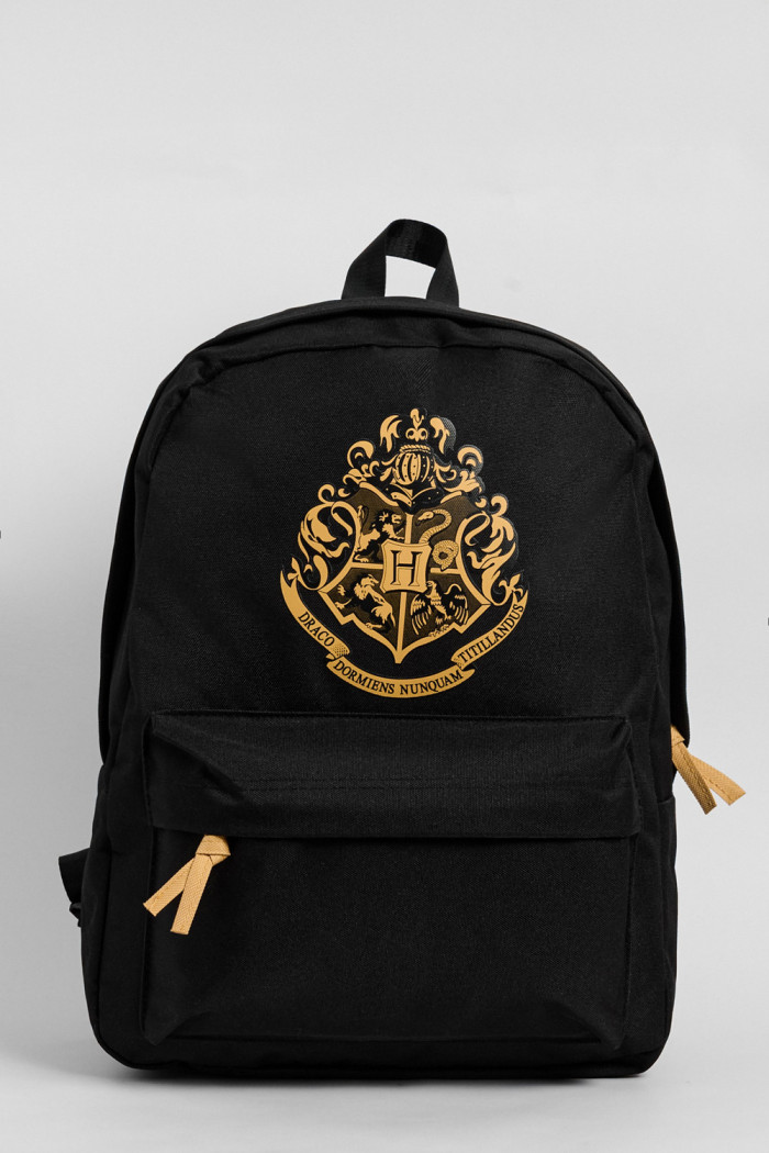 Maleta unicolor con arte de Harry Potter y cremalleras