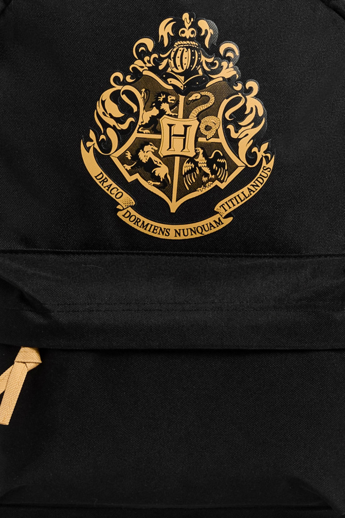 Maleta unicolor con arte de Harry Potter y cremalleras