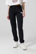 Pantalón negro tipo jogger con arte de Looney Tunes