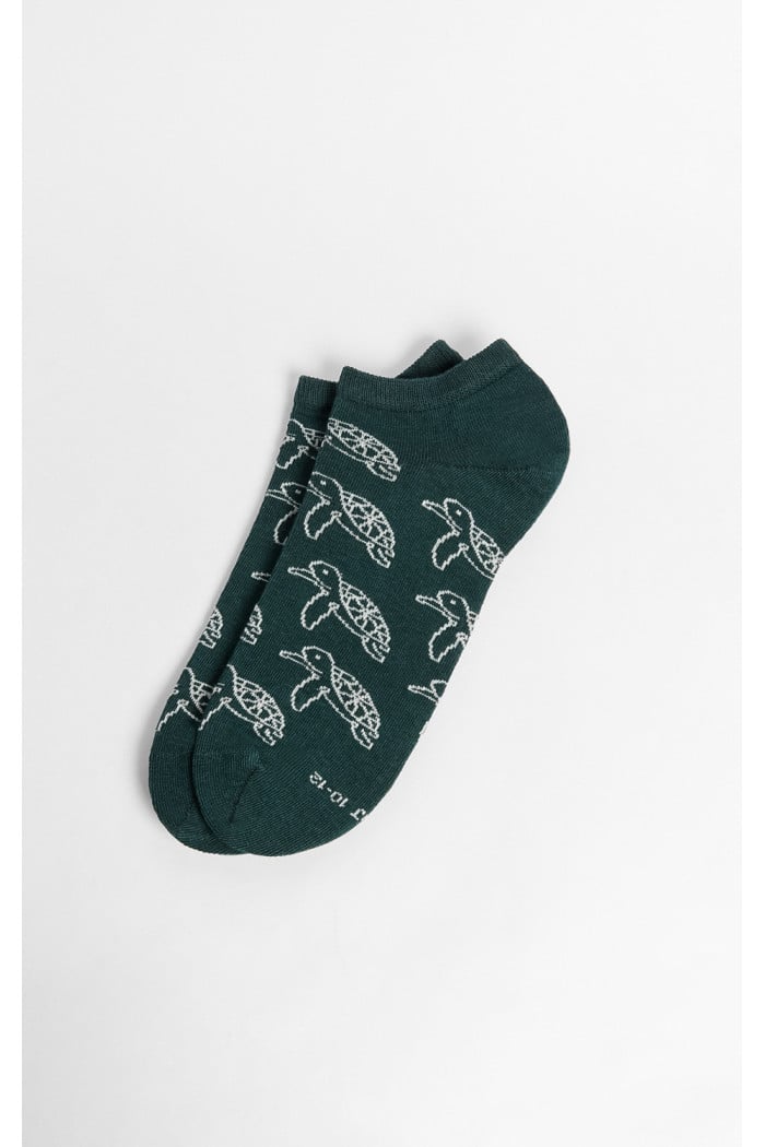 Medias tobilleras con diseño en jacquard