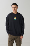 Buzo azul intenso cuello redondo oversize de South Park
