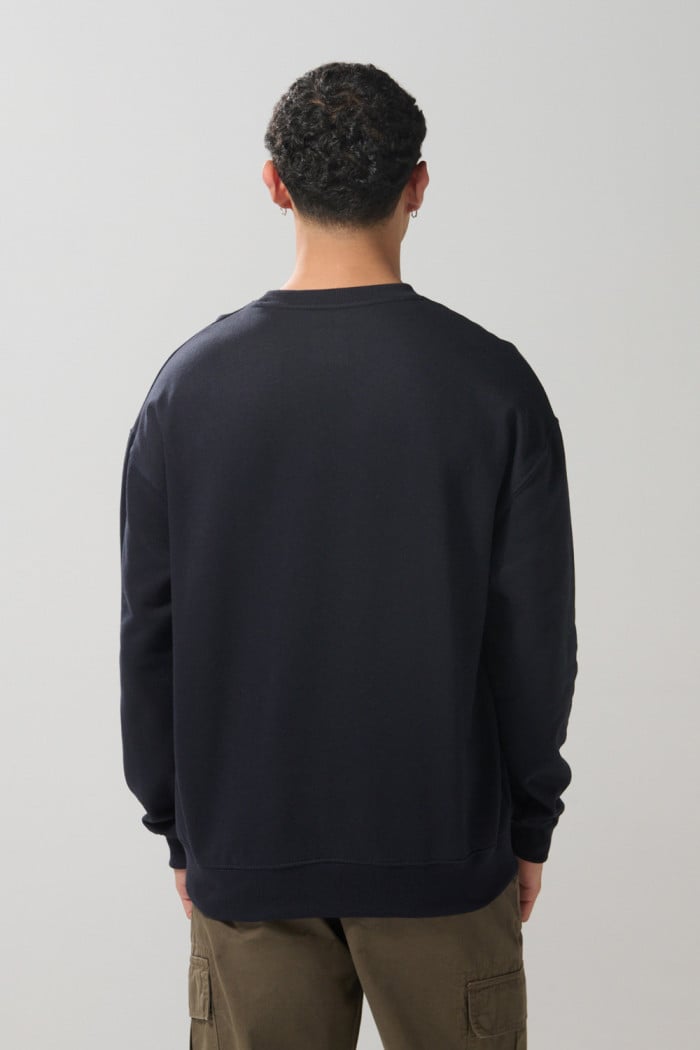 Buzo azul intenso cuello redondo oversize de South Park