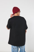 Camiseta de Karate Kid unicolor oversize cuello redondo