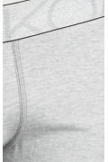 Bóxer gris tipo brief-medio con costuras planas