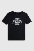 Camiseta oversize negra manga corta con arte de Looney Tunes