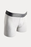 Bóxer brief-medio gris claro con costuras planas