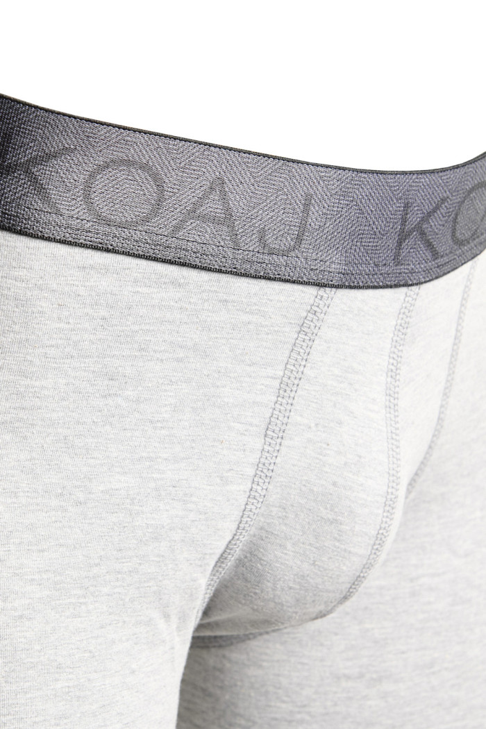Bóxer brief-medio gris claro con costuras planas